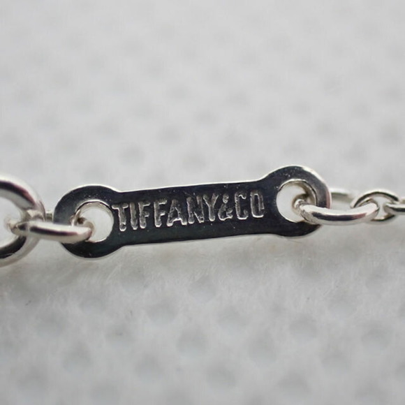 TIFFANY 925 open heart pendant necklace - Picture 9 of 10